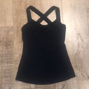 Lululemon crisscross tank